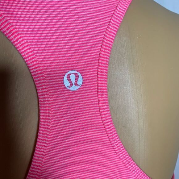 Lululemon Striped Scoop Neck Racerback Tank Top - Picture 5 of 5